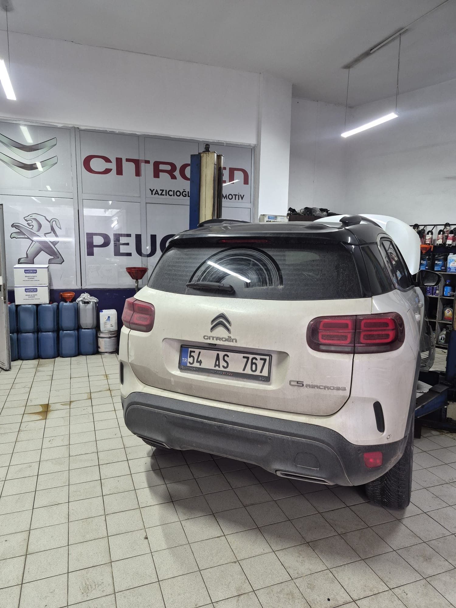 Peugeot bakım ve kontrol